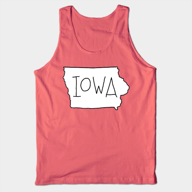 The State of Iowa - blank Tank Top by loudestkitten